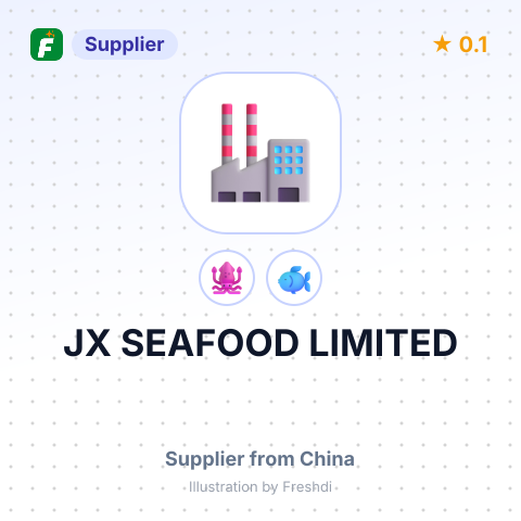 JX SEAFOOD LIMITED – summary card, no photo uploaded yet
