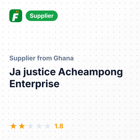 Ja justice Acheampong Enterprise – summary card, no photo uploaded yet