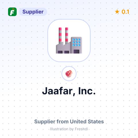 Jaafar, Inc.  – summary card, no photo uploaded yet