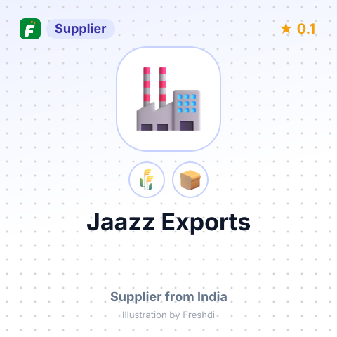 Jaazz Exports  – summary card, no photo uploaded yet