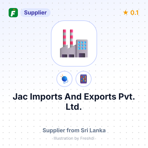 Jac Imports And Exports Pvt. Ltd.  – summary card, no photo uploaded yet