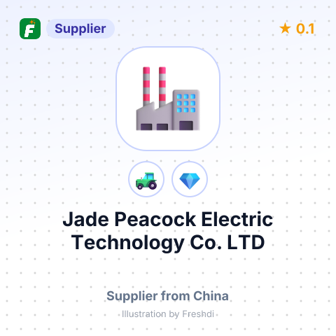 Jade Peacock Electric Technology Co., LTD – summary card, no photo uploaded yet