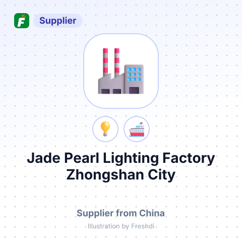 Jade Pearl Lighting Factory Zhongshan City – summary card, no photo uploaded yet