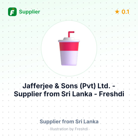 Jafferjee & Sons (Pvt) Ltd. – summary card, no photo uploaded yet