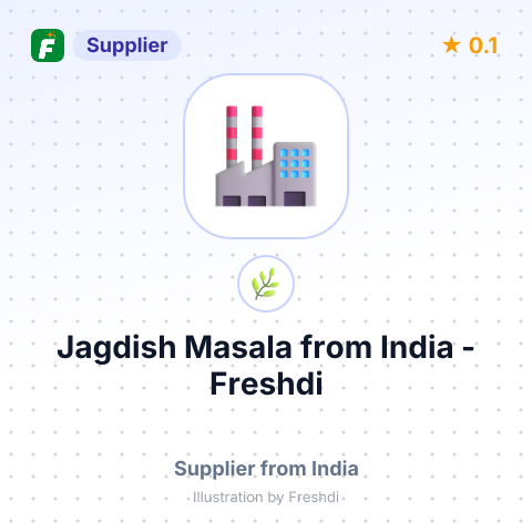 Jagdish Masala  – summary card, no photo uploaded yet
