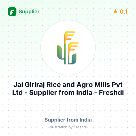 Jai Giriraj Rice and Agro Mills Pvt Ltd – summary card, no photo uploaded yet