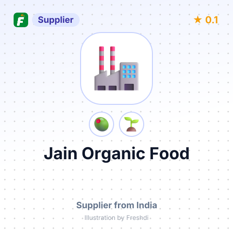 Jain Organic Food  – summary card, no photo uploaded yet