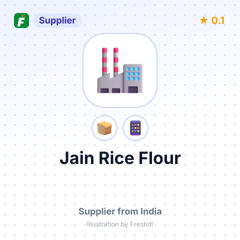 Jain Rice Flour  – summary card, no photo uploaded yet