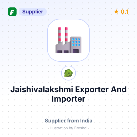 Jaishivalakshmi Exporter  And Importer – summary card, no photo uploaded yet