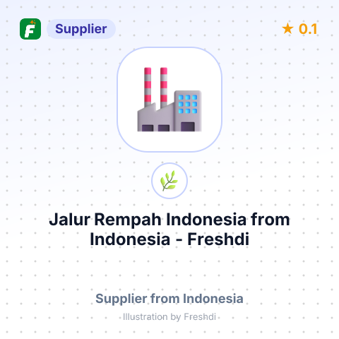 Jalur Rempah Indonesia  – summary card, no photo uploaded yet