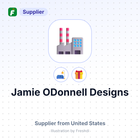 Jamie ODonnell Designs – summary card, no photo uploaded yet