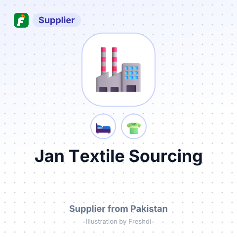 Jan Textile Sourcing – summary card, no photo uploaded yet
