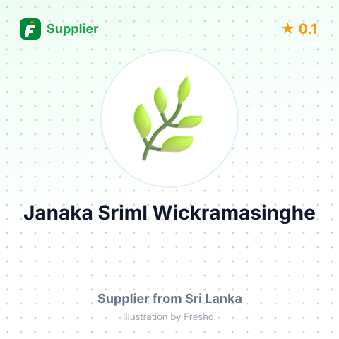 Janaka Sriml Wickramasinghe  – summary card, no photo uploaded yet