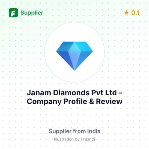 Janam Diamonds Pvt Ltd – summary card, no photo uploaded yet