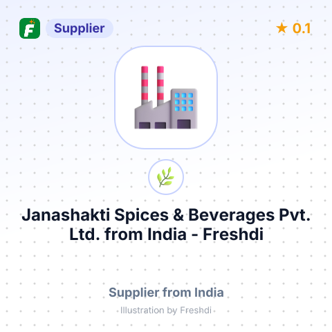 Janashakti Spices & Beverages Pvt. Ltd.  – summary card, no photo uploaded yet