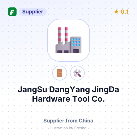 JangSu DangYang JingDa Hardware Tool Co. – summary card, no photo uploaded yet