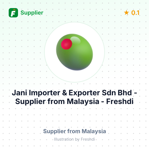 Jani Importer & Exporter Sdn Bhd  – summary card, no photo uploaded yet