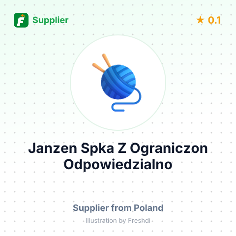 Janzen Spka Z Ograniczon Odpowiedzialno  – summary card, no photo uploaded yet