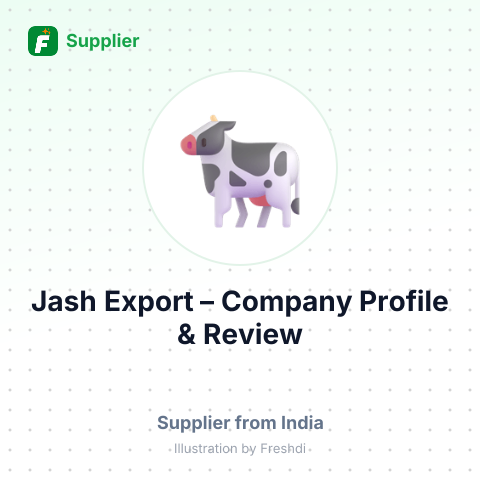 Jash Export – summary card, no photo uploaded yet