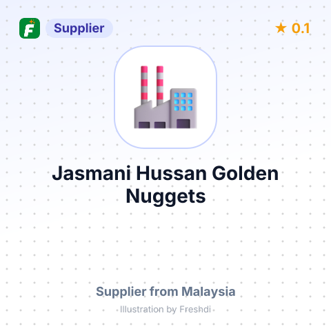Jasmani Hussan Golden Nuggets – summary card, no photo uploaded yet