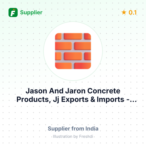 Jason And Jaron Concrete Products, Jj Exports & Imports  – summary card, no photo uploaded yet