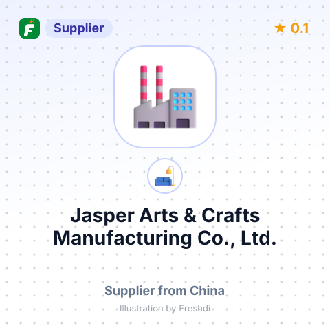 Jasper Arts & Crafts Manufacturing Co., Ltd. – summary card, no photo uploaded yet