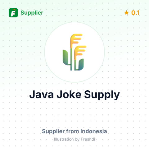 Java Joke Supply  – summary card, no photo uploaded yet