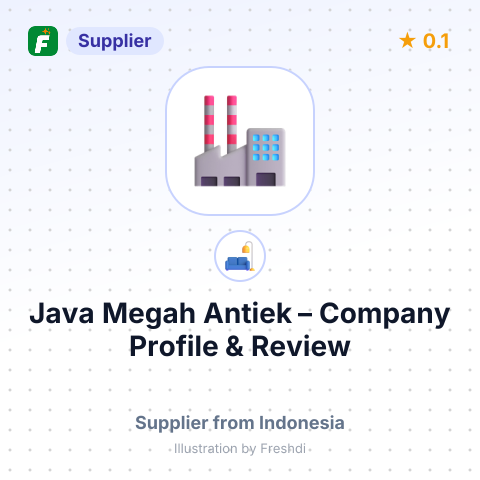 Java Megah Antiek – summary card, no photo uploaded yet