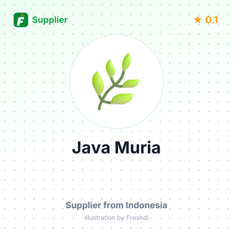Java Muria  – summary card, no photo uploaded yet