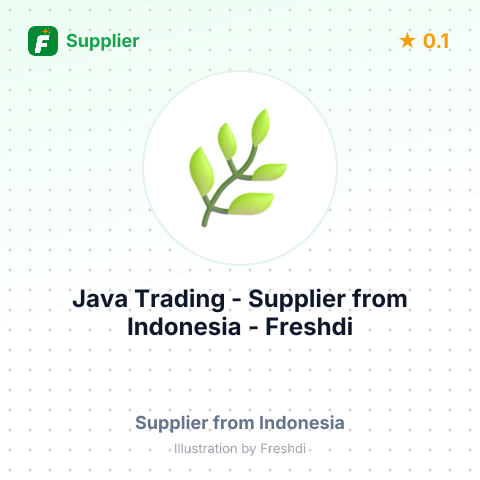 Java Trading  – summary card, no photo uploaded yet