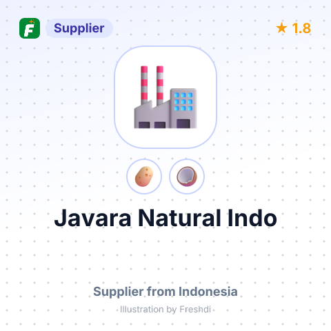 Javara Natural Indo  – summary card, no photo uploaded yet