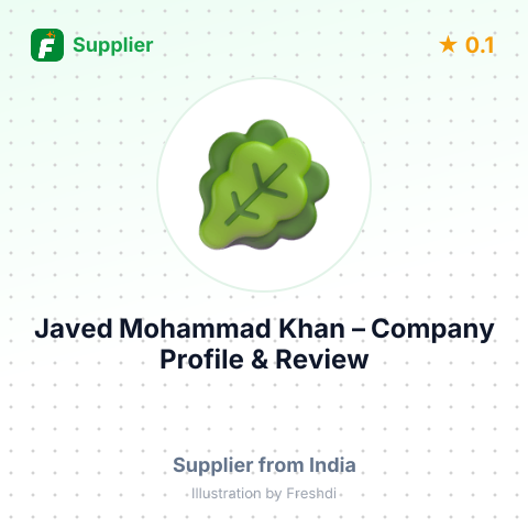 Javed Mohammad Khan – summary card, no photo uploaded yet