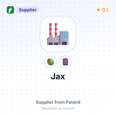 Jax  – summary card, no photo uploaded yet