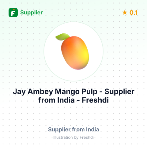 Jay Ambey Mango Pulp  – summary card, no photo uploaded yet