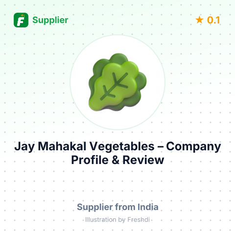 Jay Mahakal Vegetables – summary card, no photo uploaded yet