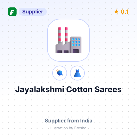 Jayalakshmi Cotton Sarees  – summary card, no photo uploaded yet