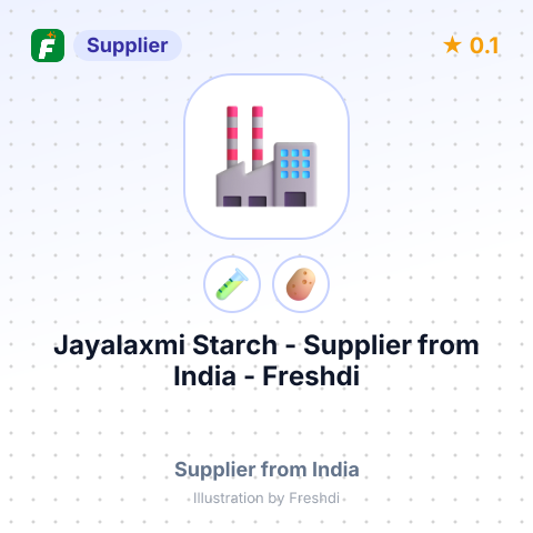 Jayalaxmi Starch  – summary card, no photo uploaded yet