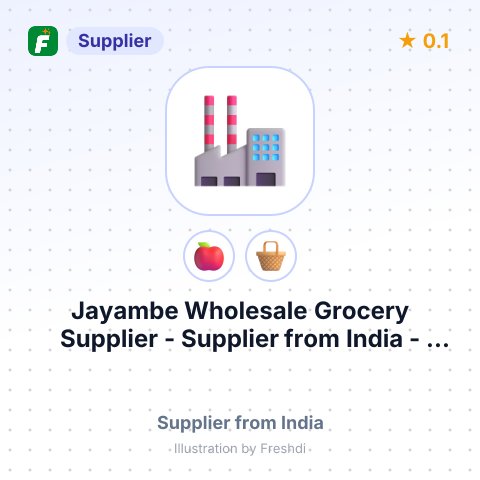 Jayambe Wholesale Grocery Supplier  – summary card, no photo uploaded yet
