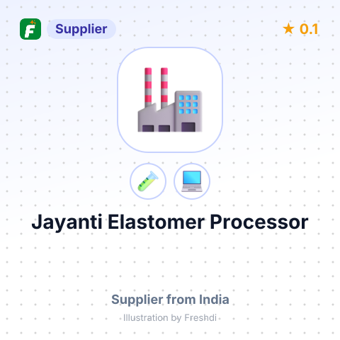 Jayanti Elastomer Processor – summary card, no photo uploaded yet