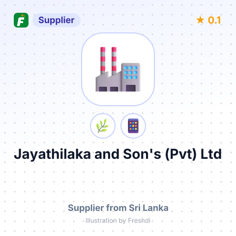 Jayathilaka and Son's (Pvt) Ltd  – summary card, no photo uploaded yet