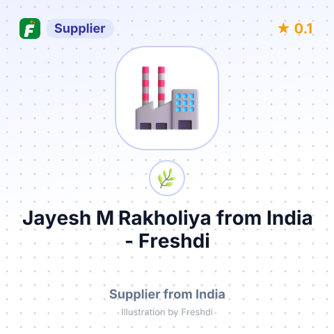 Jayesh M Rakholiya  – summary card, no photo uploaded yet
