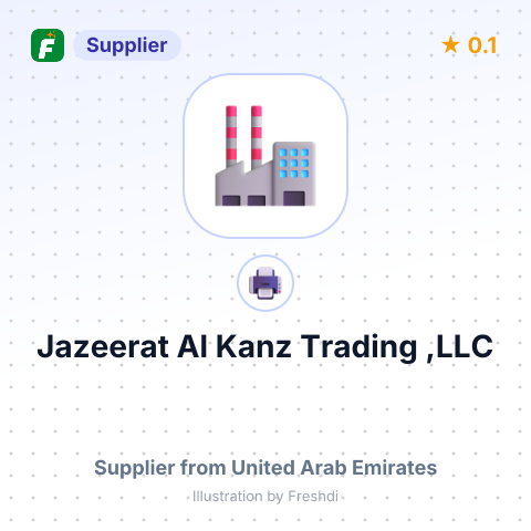 Jazeerat Al Kanz Trading ,LLC – summary card, no photo uploaded yet