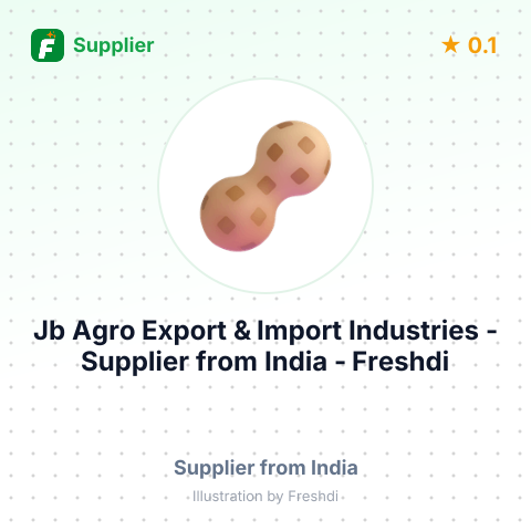 Jb Agro Export & Import Industries  – summary card, no photo uploaded yet