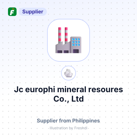 Jc europhi mineral resoures Co., Ltd – summary card, no photo uploaded yet