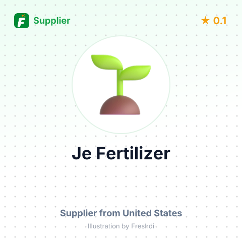 Je Fertilizer  – summary card, no photo uploaded yet
