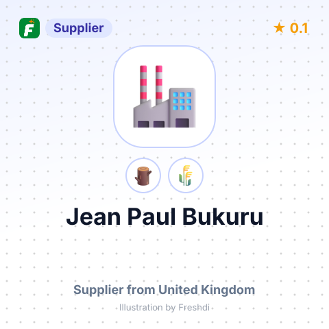 Jean Paul Bukuru  – summary card, no photo uploaded yet