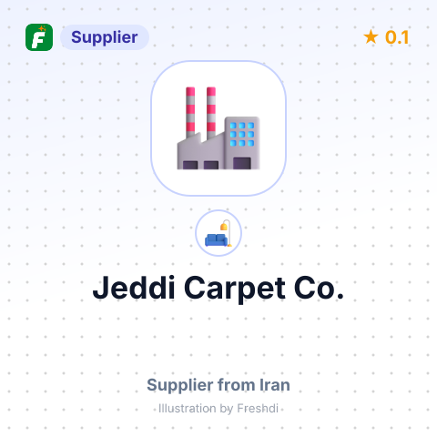 Jeddi Carpet Co. – summary card, no photo uploaded yet