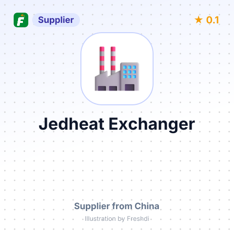 Jedheat Exchanger – summary card, no photo uploaded yet