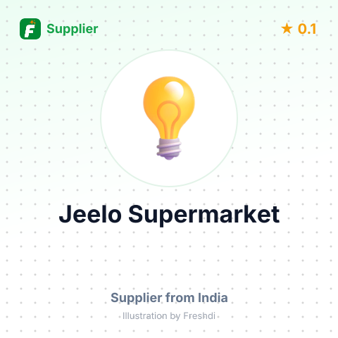 Jeelo Supermarket  – summary card, no photo uploaded yet