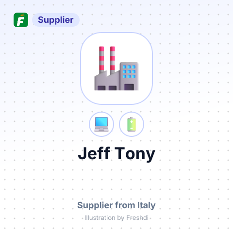 Jeff Tony – summary card, no photo uploaded yet
